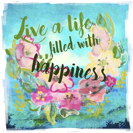 Framed Watercolor Wonder 2 Print