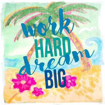 Framed Watercolor Wonder 11 Print