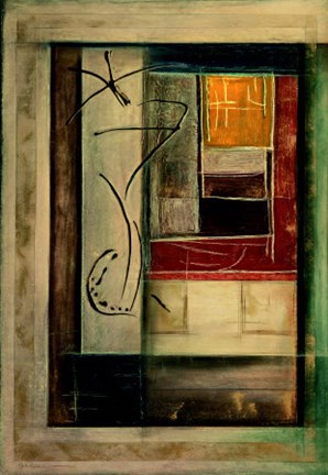 Framed Morgan I Print