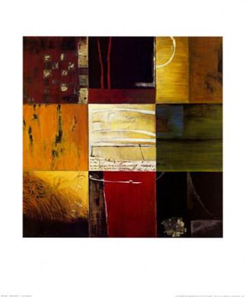 Framed Compartments I Print