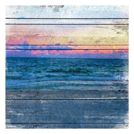 Framed Beach Blues 2 Print
