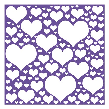 Framed Purple Heart Storm Print