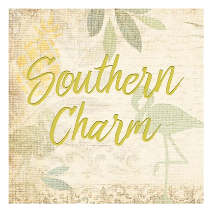 Framed Southern Charm 4 Print