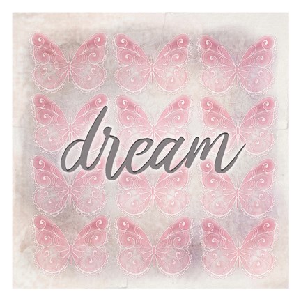 Framed Dream Butterfly Print