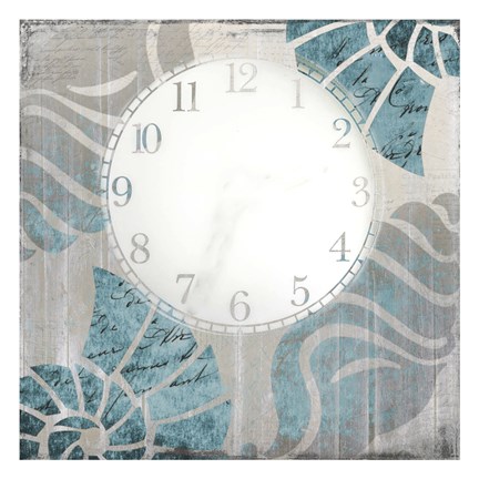 Framed Sea Shell Time Print