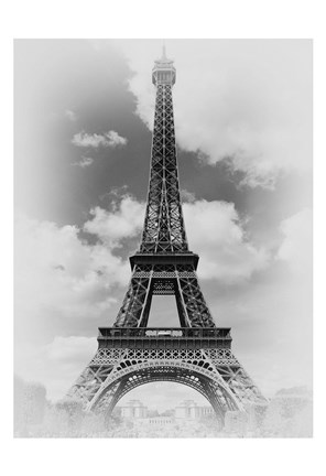 Framed Eiffel 1 Print