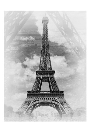 Framed Eiffel 2 Print