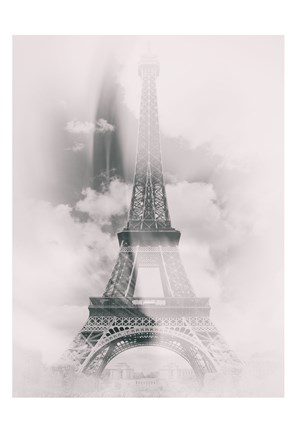 Framed Eiffel 4 Print