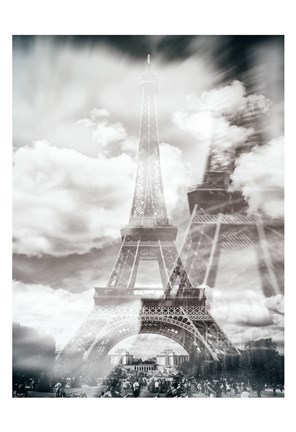 Framed Eiffel 6 Print
