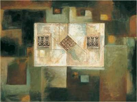 Framed Architectural Elements I Print