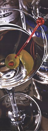 Framed Martini Lounge Print