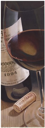 Framed Bordeaux Print