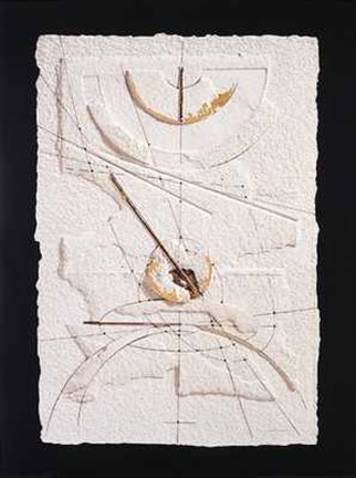 Framed Carta del Cielo III Print