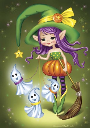 Framed On Walk Print