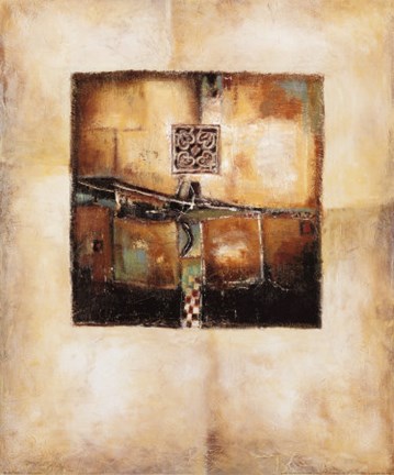 Framed Fragment I Print