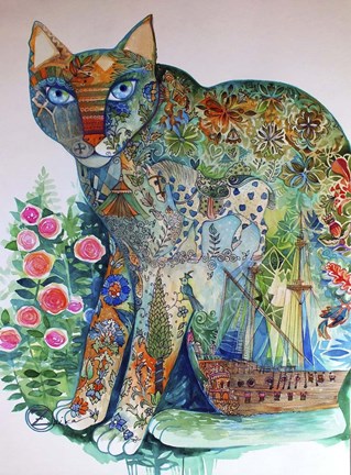 Framed Mediterranean Sea Print