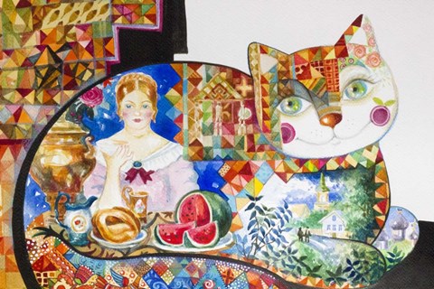 Framed Russian Print