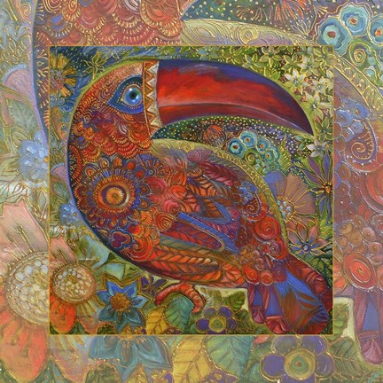 Framed Tukan 1 Print