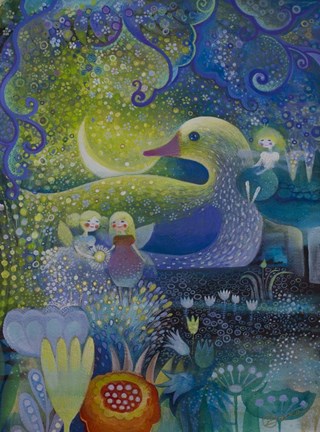 Framed Magic Garden Print