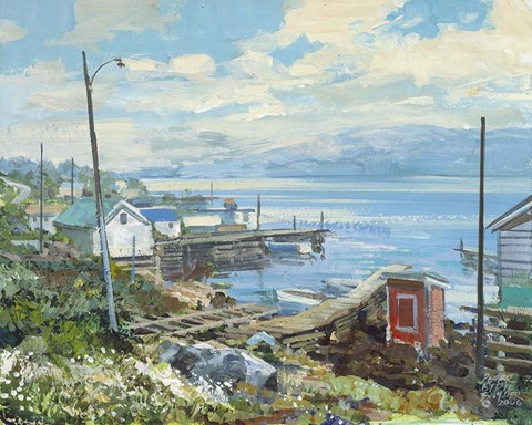 Framed Baie Verte Newfoundland Print
