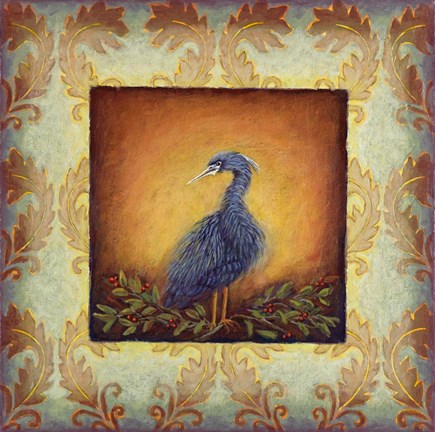 Framed Woodside Heron Print