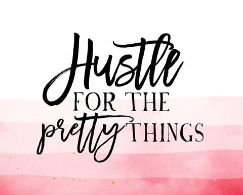 Framed Hustle for the Pretty Things Print