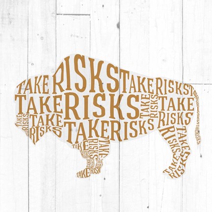 Framed Buffalo Shiplap Print