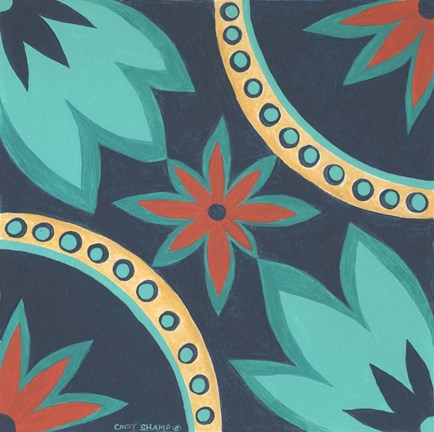 Framed Boho Chic I Print