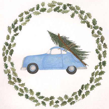 Framed Snowbound Adventure Print