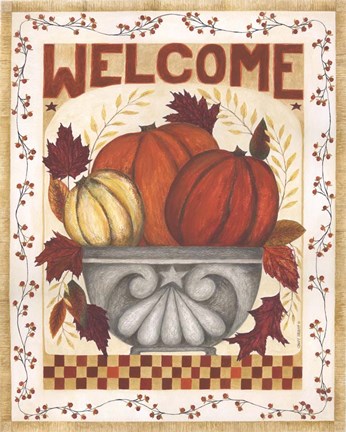 Framed Welcome Print