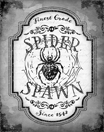 Framed Spider Spawn Print