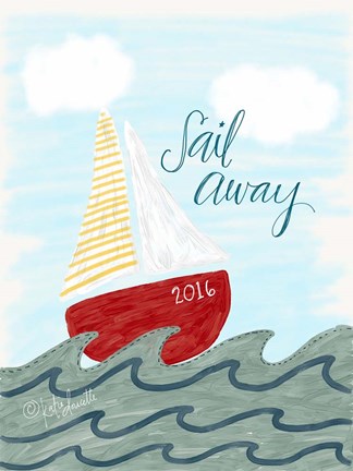 Framed Sail Away Print