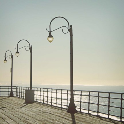 Framed Santa Monica Print