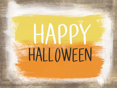 Framed Happy Halloween Print