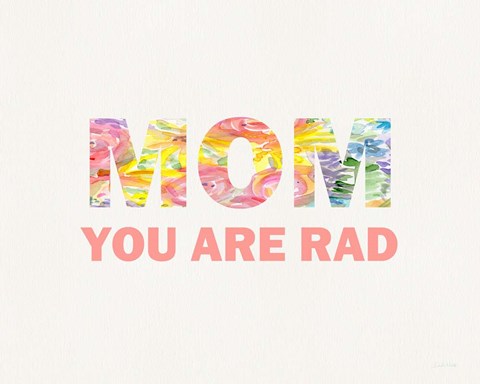 Framed Rad Mom Print