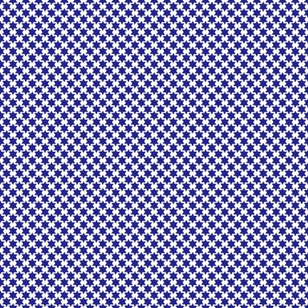 Framed Star of David Pattern Print