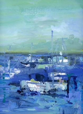 Framed Just Happy Print