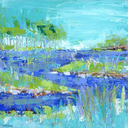 Framed Blue Series Inspiring Print