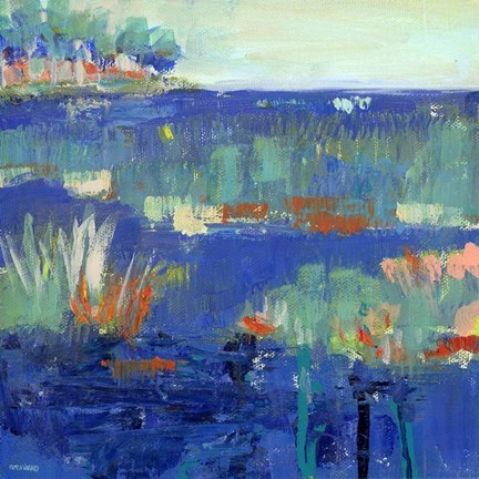 Framed Blue Series Rest Print