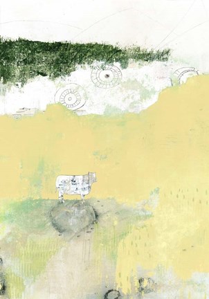 Framed Out to Pasture Print