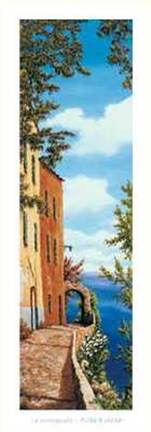 Framed Passeggiata Print