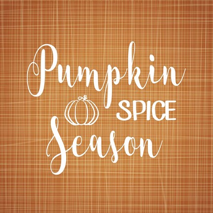 Framed Pumpkin Spice Print