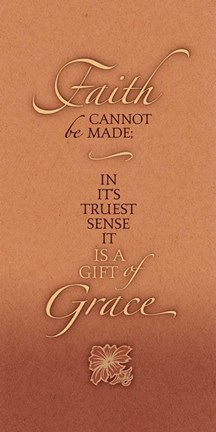 Framed Faith Print