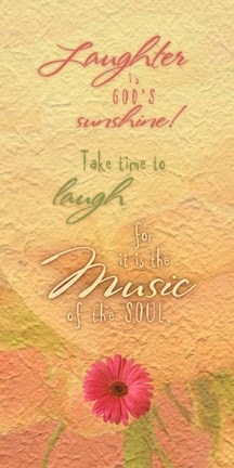 Framed Laughter Print