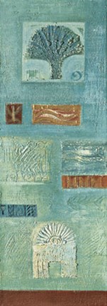 Framed Itinerari D'aria II Print