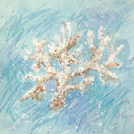 Framed La Mer B Print