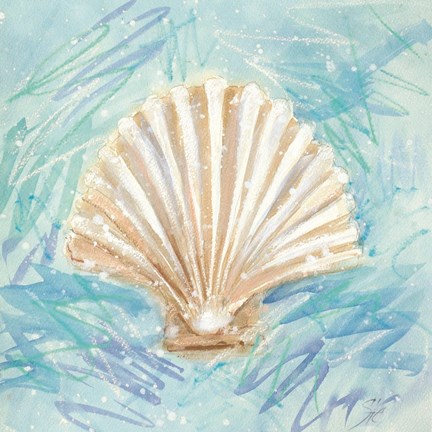 Framed La Mer D Print