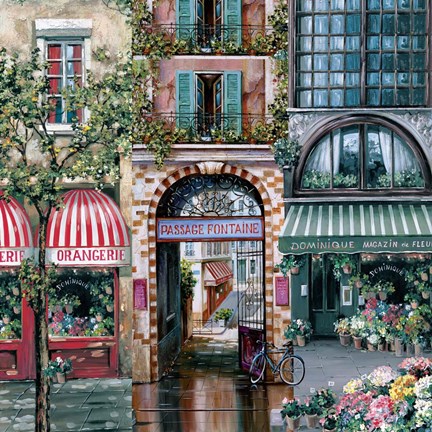 Framed Via Belissima Print