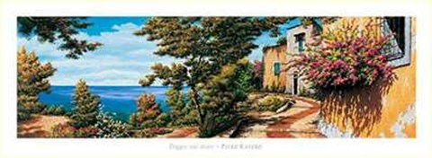 Framed Poggio Sul Mare Print