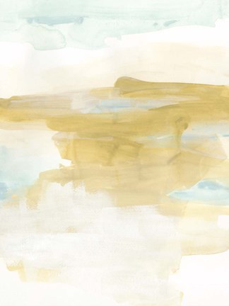 Framed Citron Vista II Print